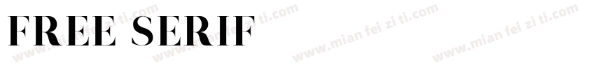 Free Serif字体转换